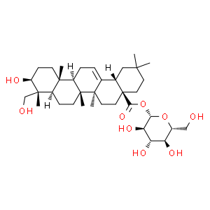 常春藤皂苷元-28-O-β-D-葡萄糖酯苷